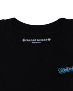Chrome Hearts Scroll Logo Tee Blue/Black
