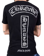 Chrome Hearts T-Bar Star Logo Tee Black Vintage