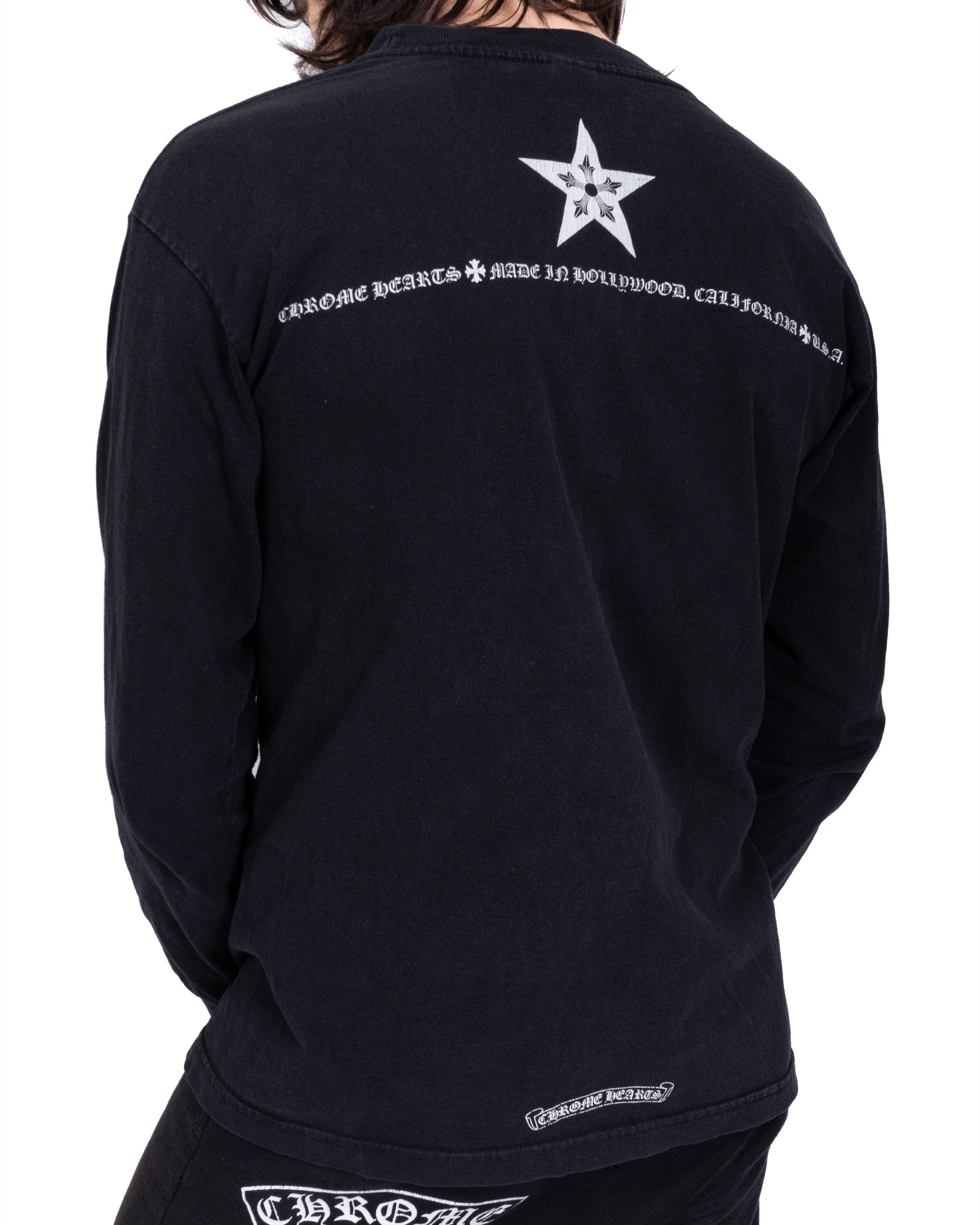 Chrome Hearts Star Vintage Longsleeve Black
