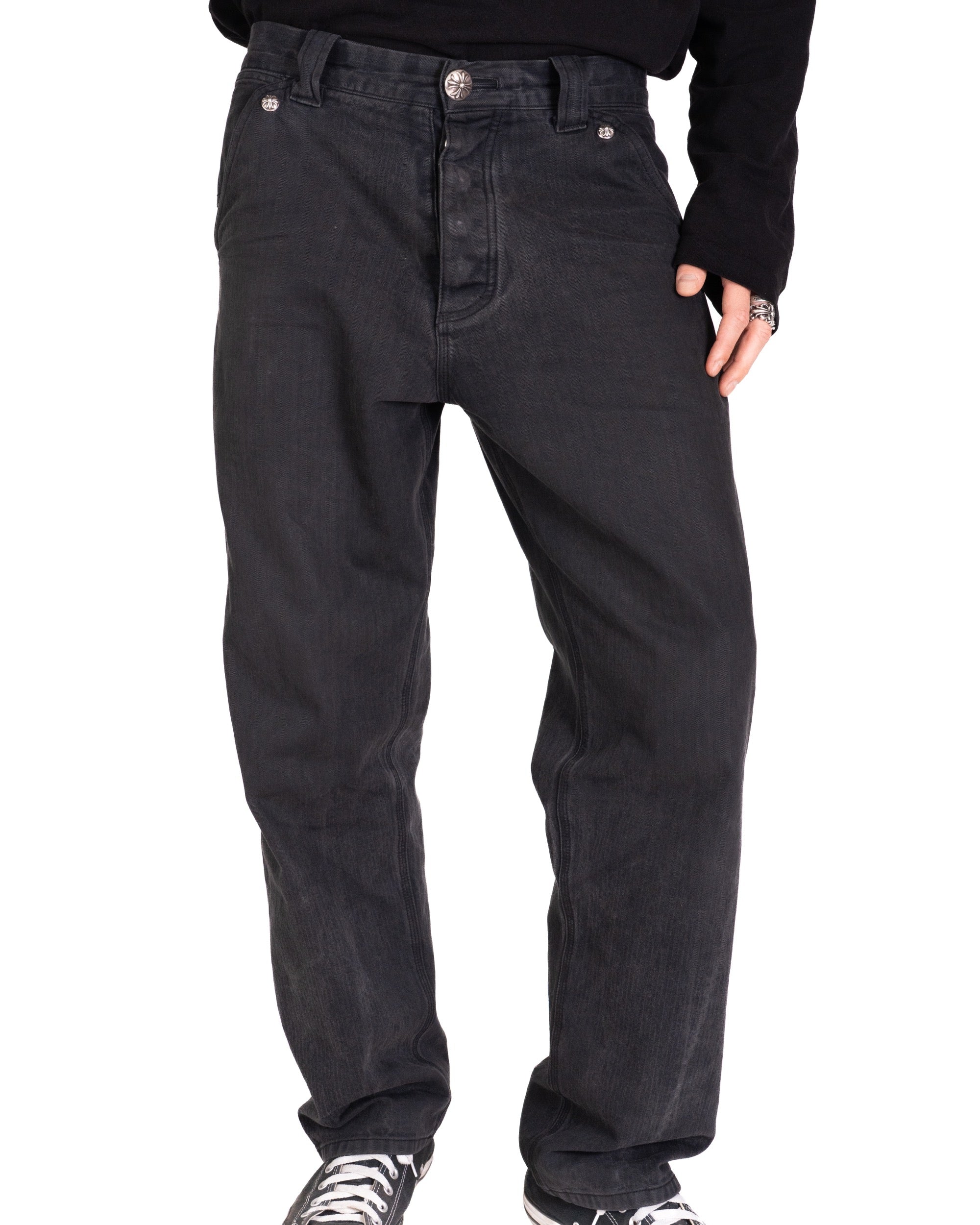 Chrome Hearts Herringbone Carpenter Pant