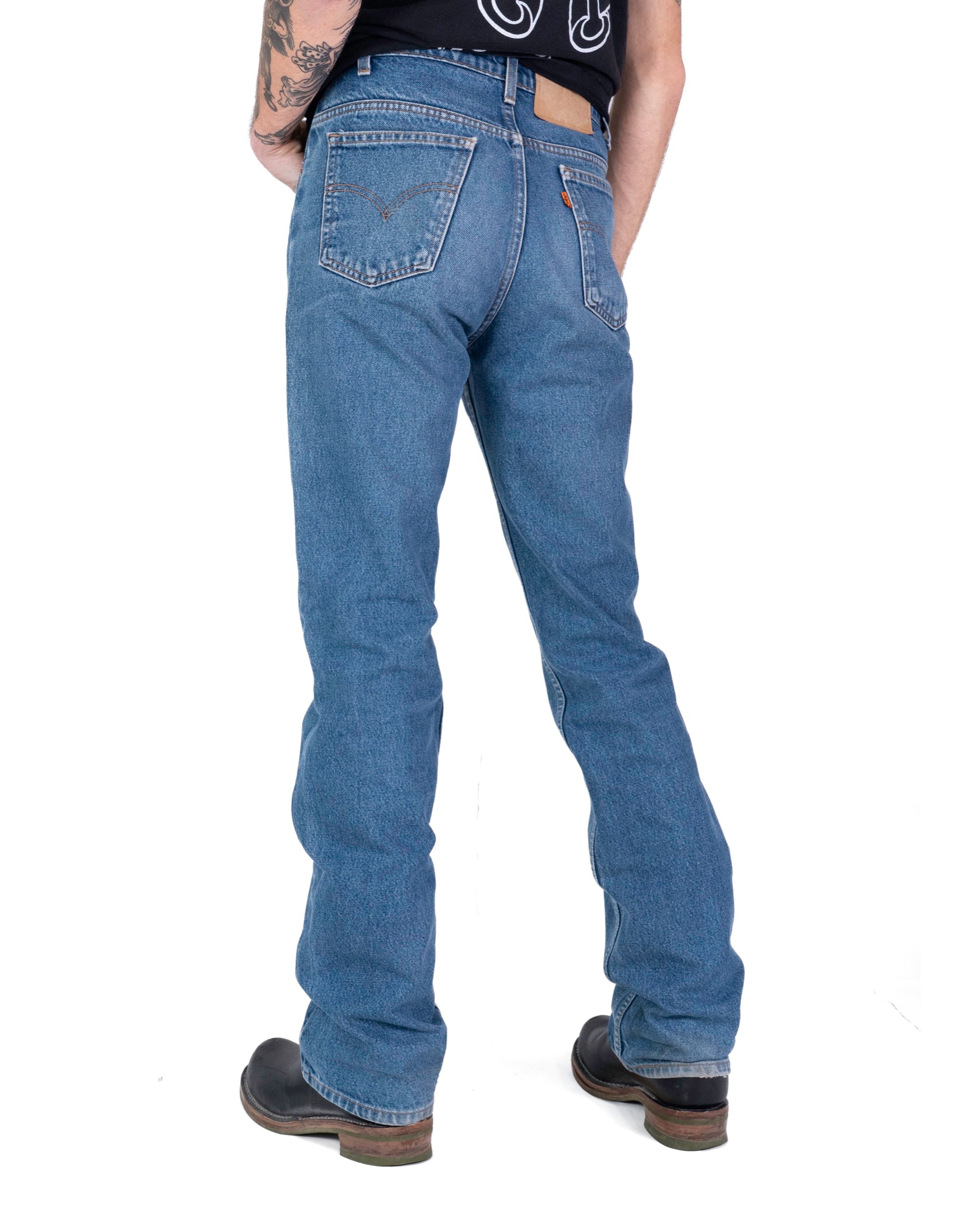 Levi’s 517 Orange Tab Blue Denim Vintage 80's