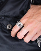 Chrome Hearts Dagger Heart Ring