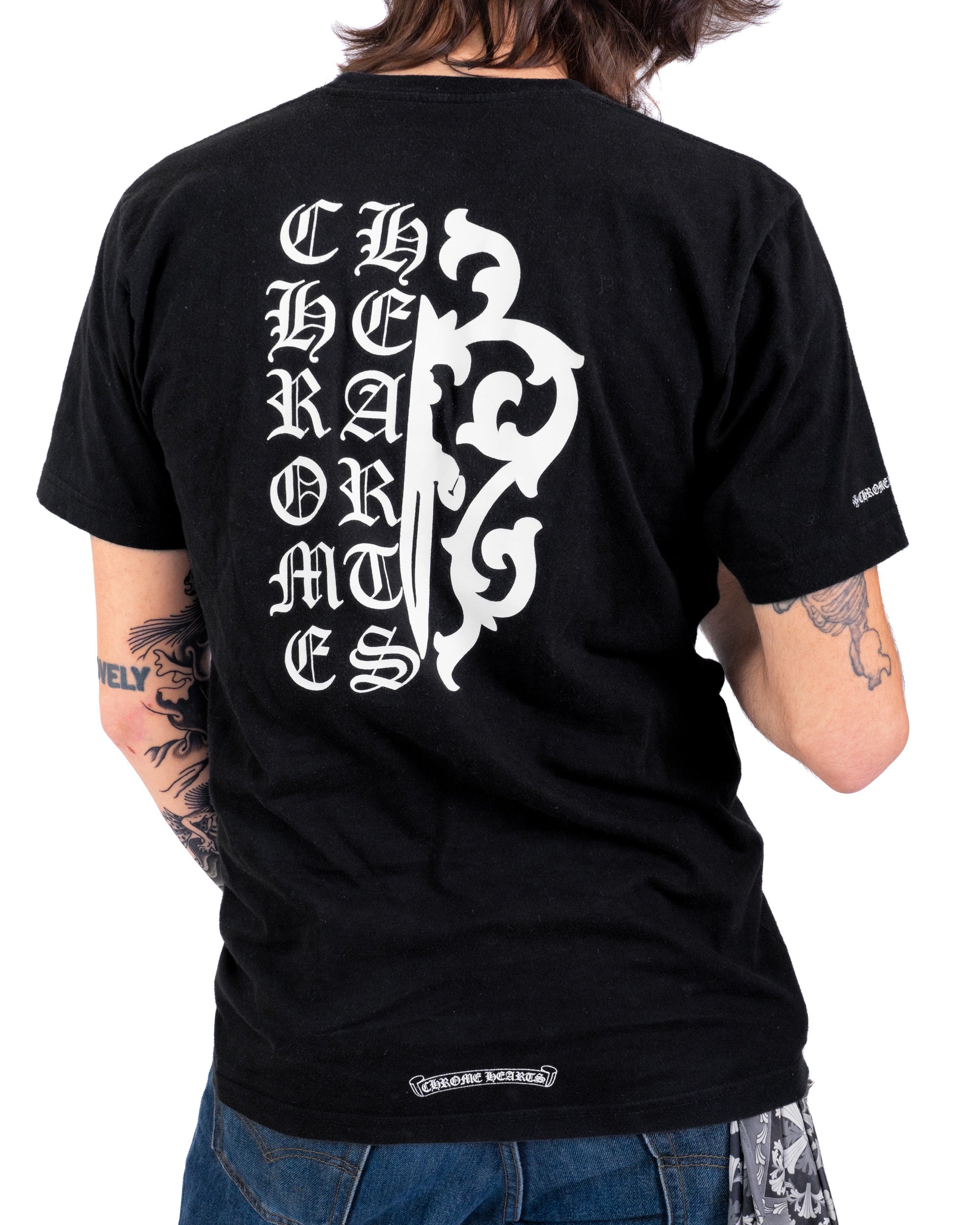 Chrome Hearts Dagger Tee Black