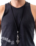 Chrome Hearts Lanyard Cross Necklace