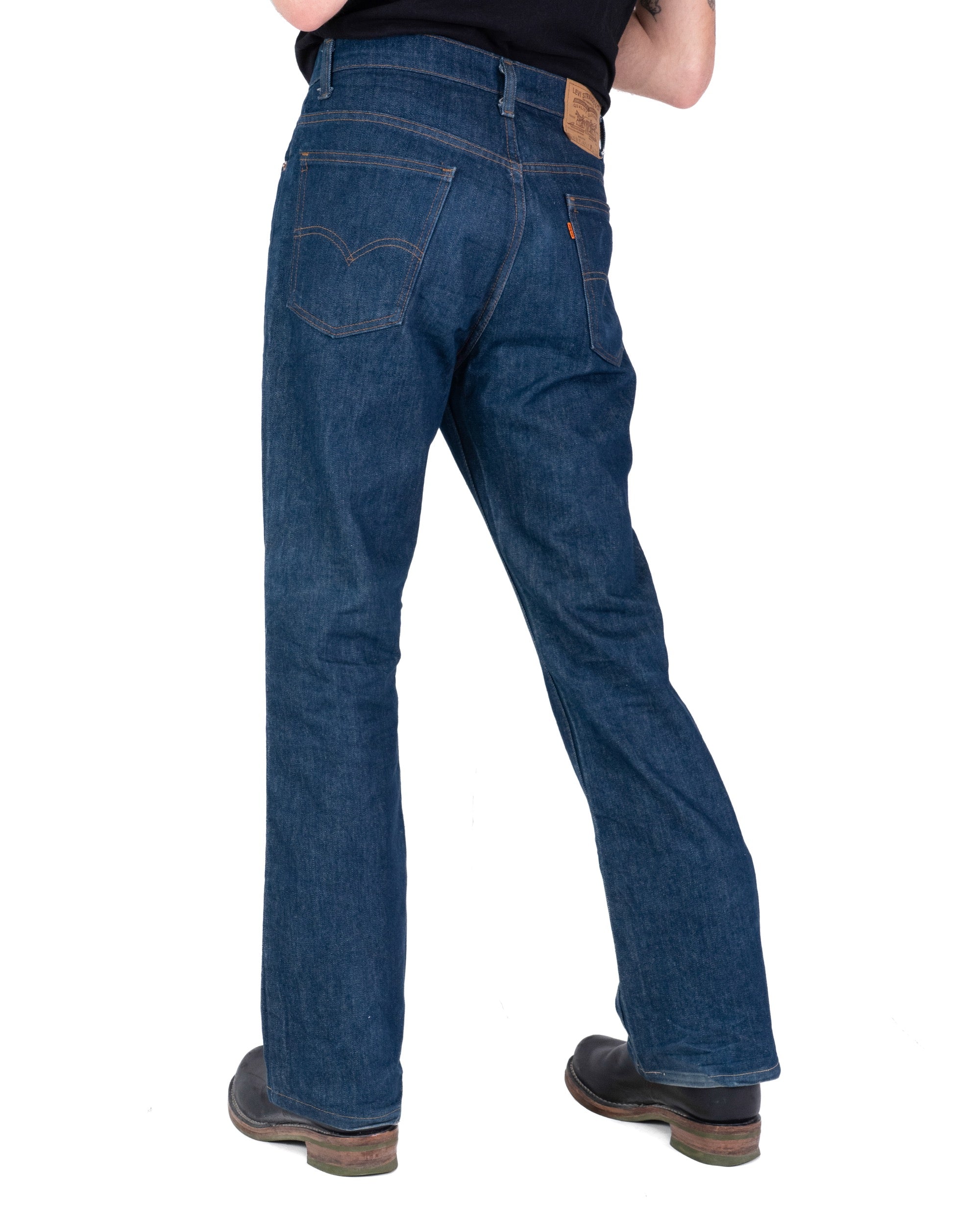 Levi’s 517 Orange Tab Raw Blue Jeans 70’s