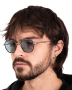 Chrome Hearts "Bone Prone I" Sunglasses Silver