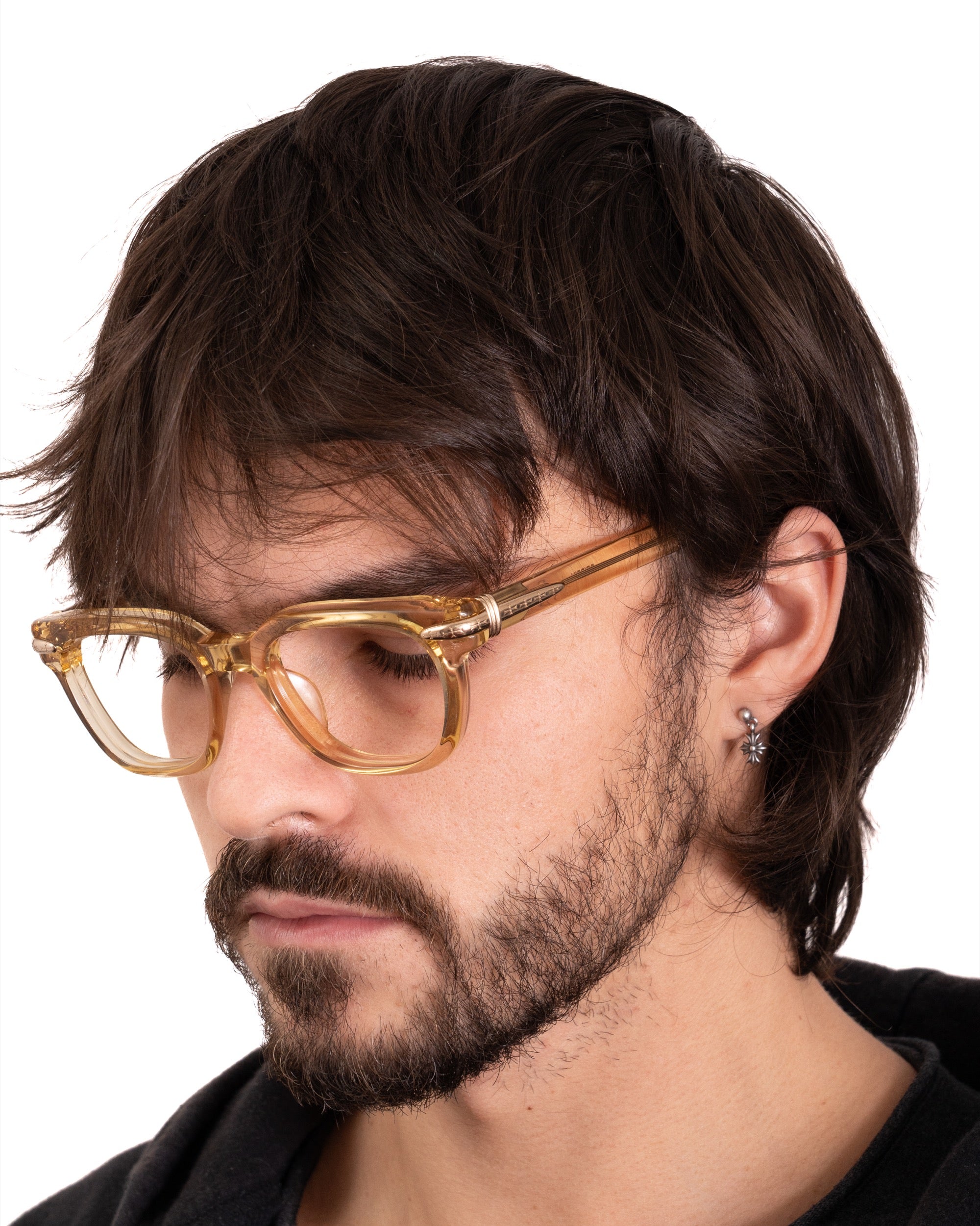 Chrome Hearts "Dippin" Sunglasses Gold