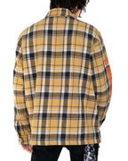 Chrome Hearts Padded Flannel Yellow Jacket