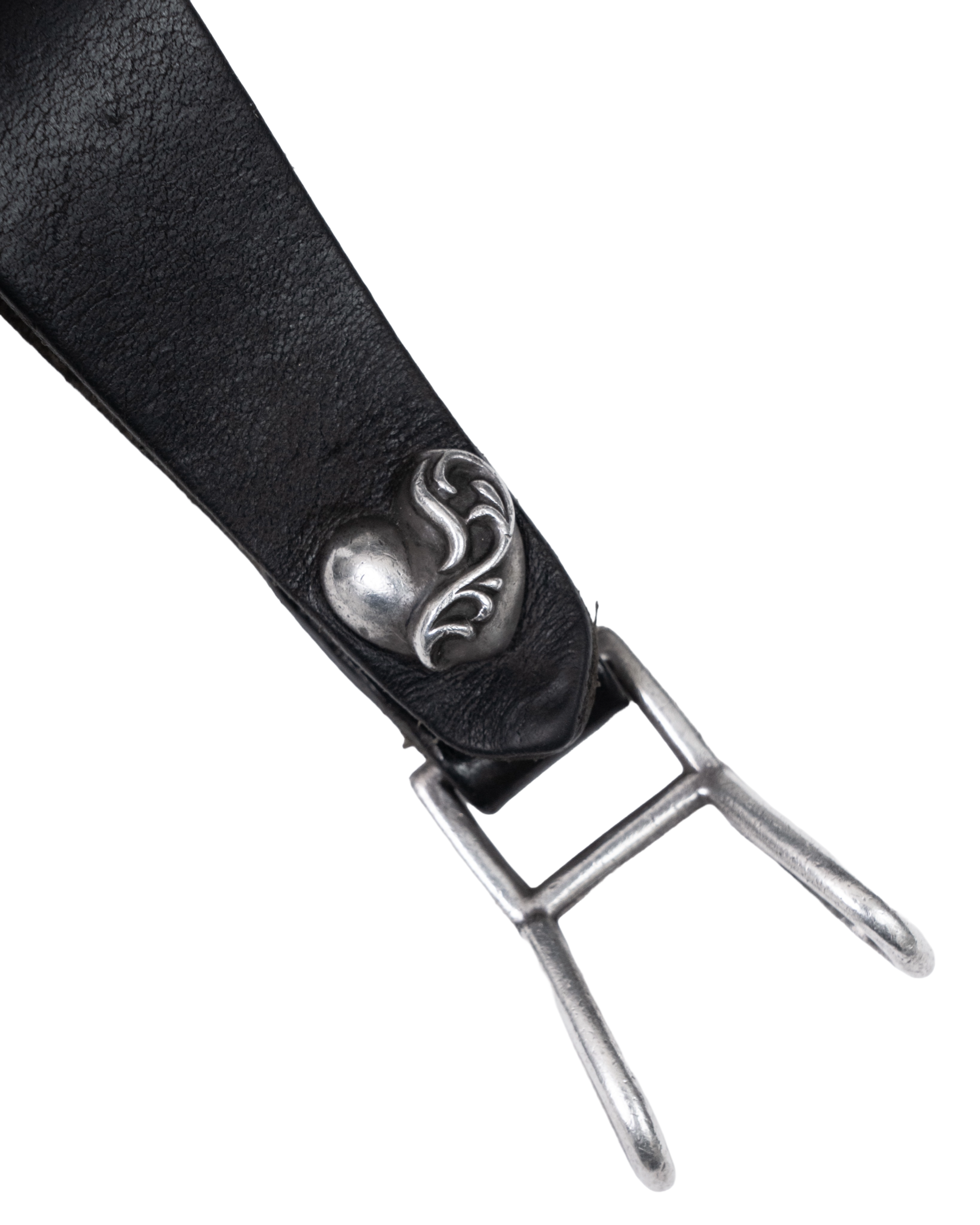 Chrome Hearts Heart Belt Loop Black