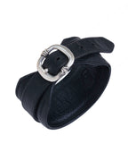 Chrome Hearts RR Tiny Buckle Gunslinger Leather Bracelet