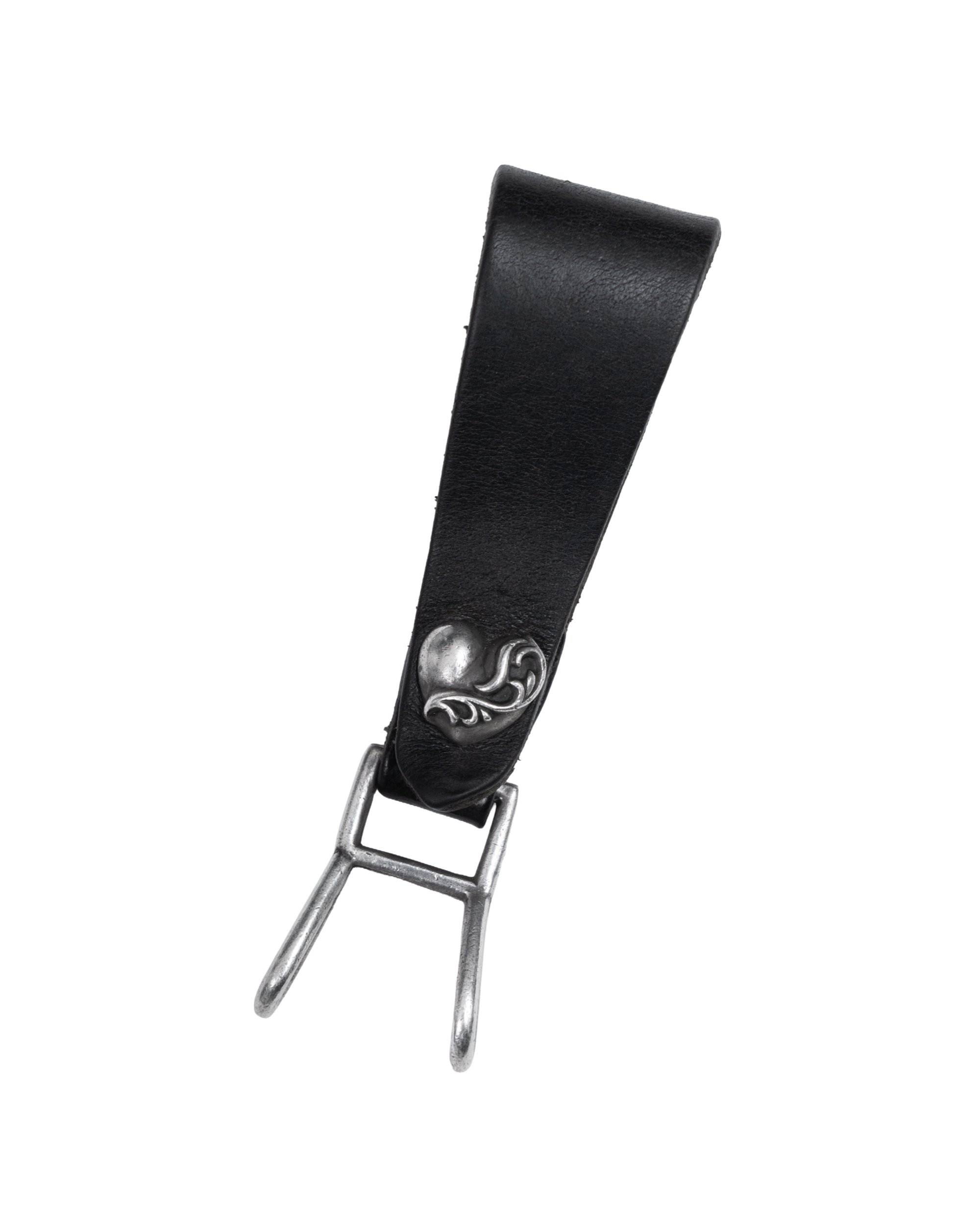 Chrome Hearts Heart Belt Loop Black