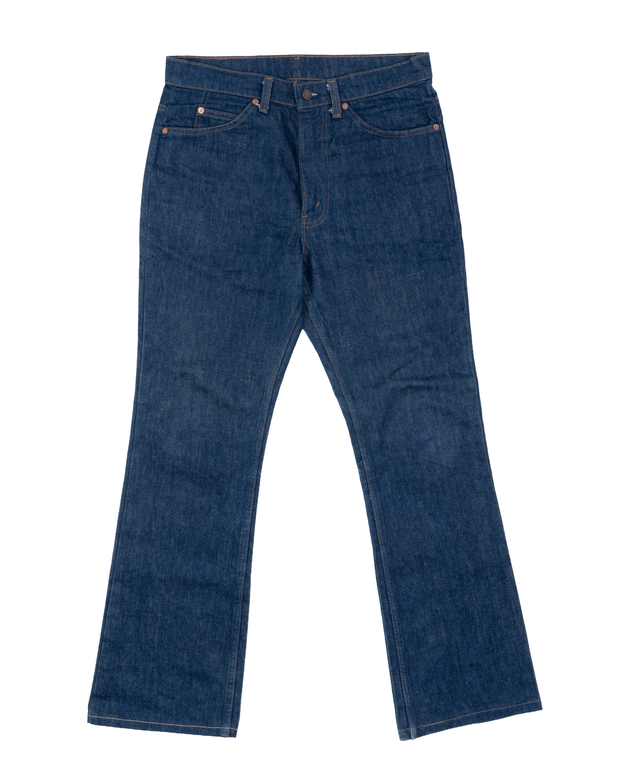 Levi’s 517 Orange Tab Raw Blue Jeans 70’s