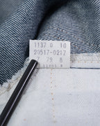 Levi’s 517 Orange Tab Raw Blue Jeans 70’s