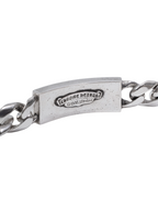 Chrome Hearts DaggerHeart Floral Double ID Bracelet