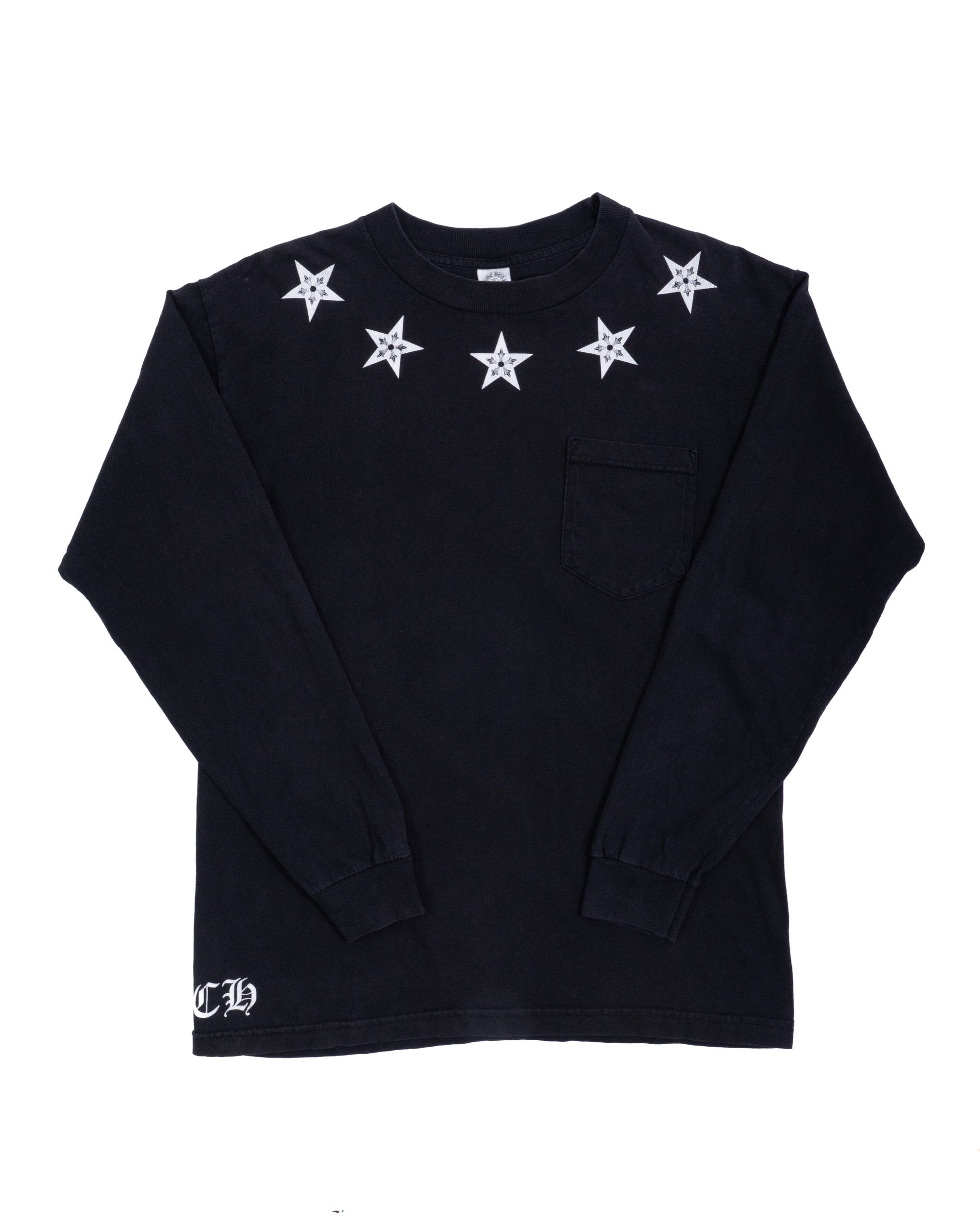 Chrome Hearts Star Vintage Longsleeve Black