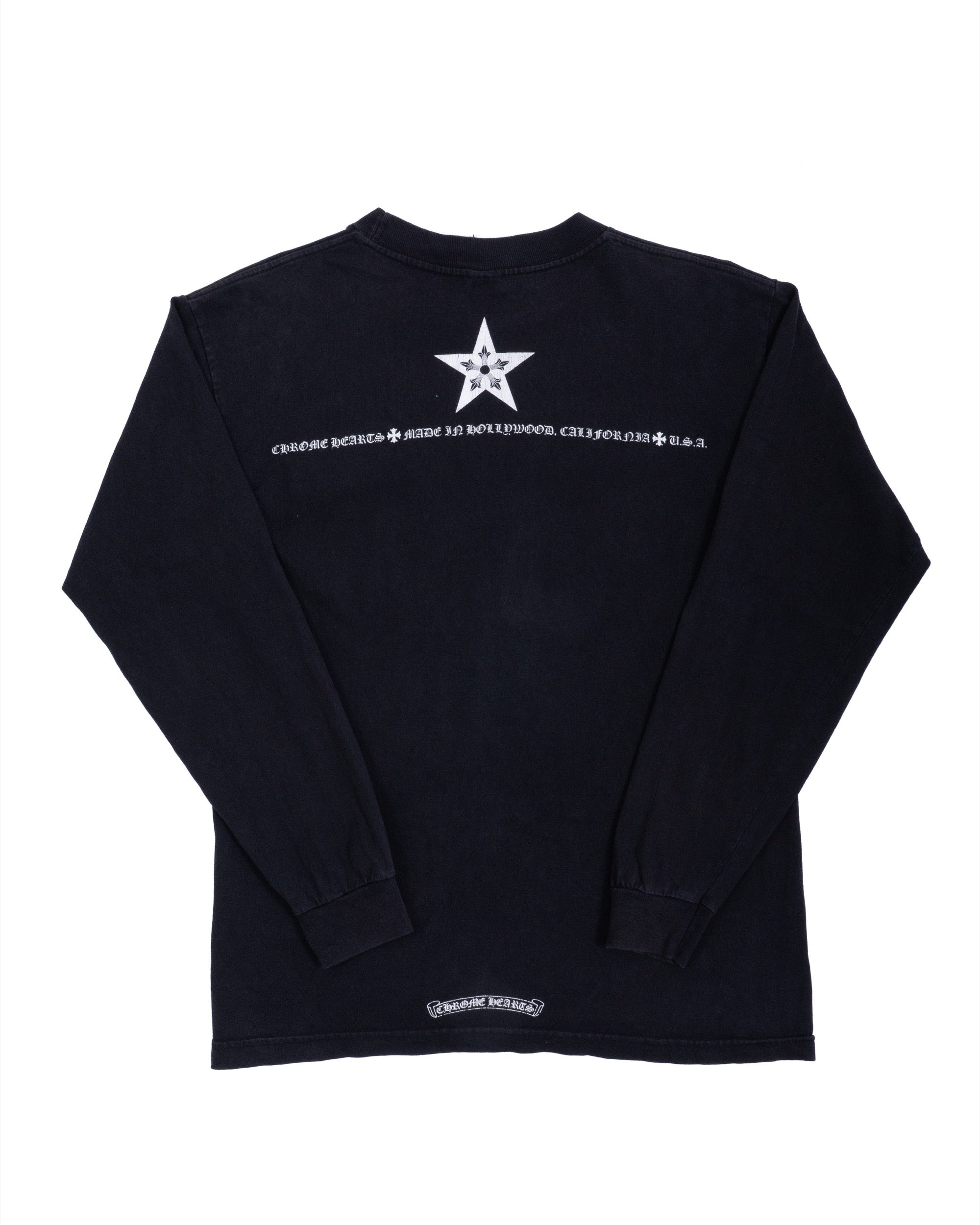 Chrome Hearts Star Vintage Longsleeve Black