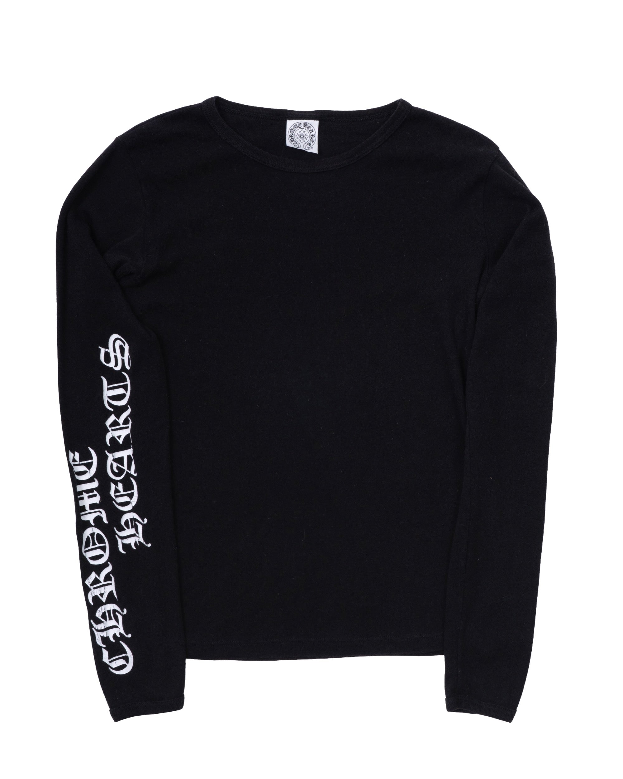 Chrome Hearts Classic Logo Longsleeve Vintage 90’s Black