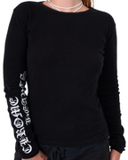 Chrome Hearts Classic Logo Longsleeve Vintage 90’s Black