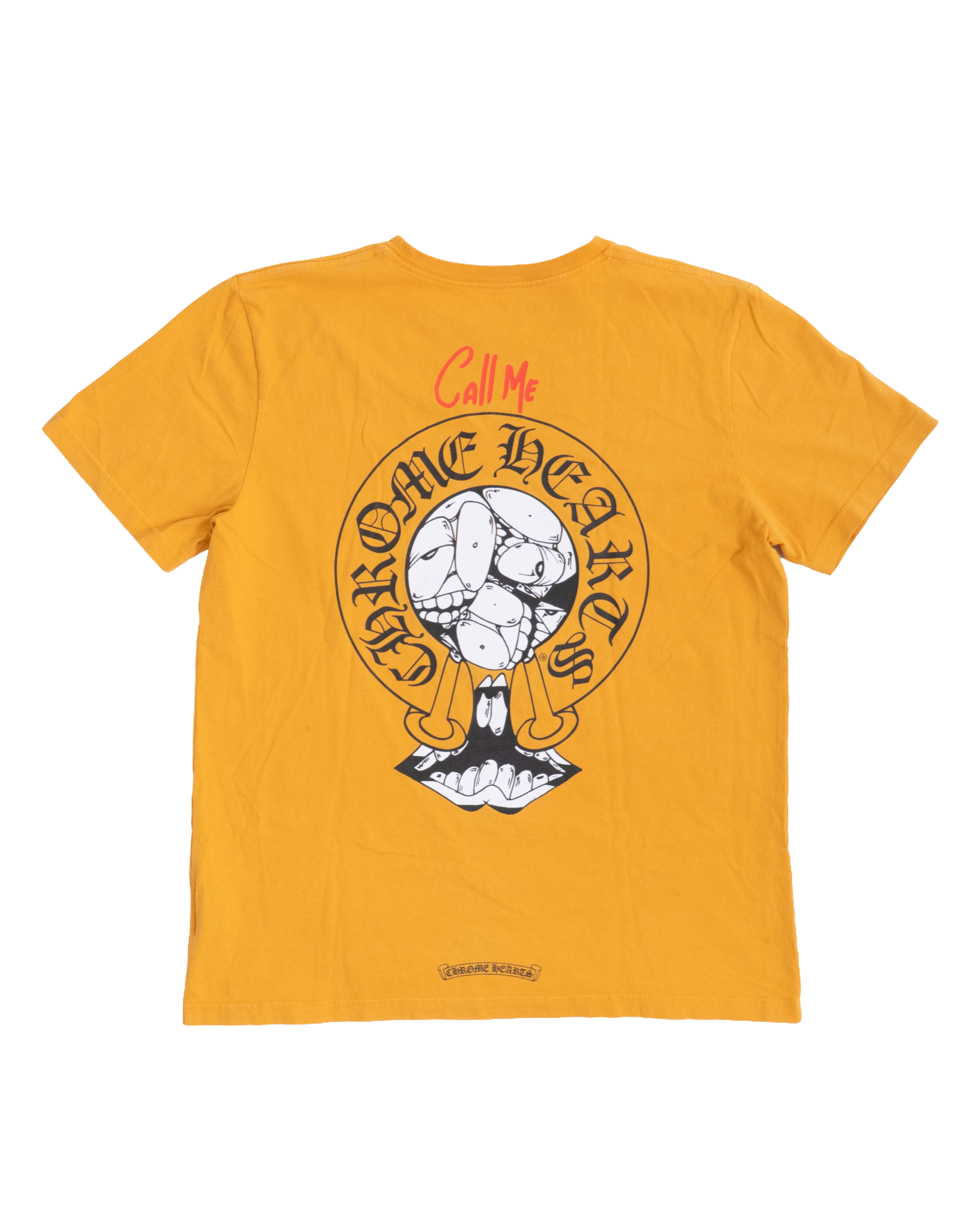 Chrome Hearts x Matty Boy « Call me » Tee Yellow
