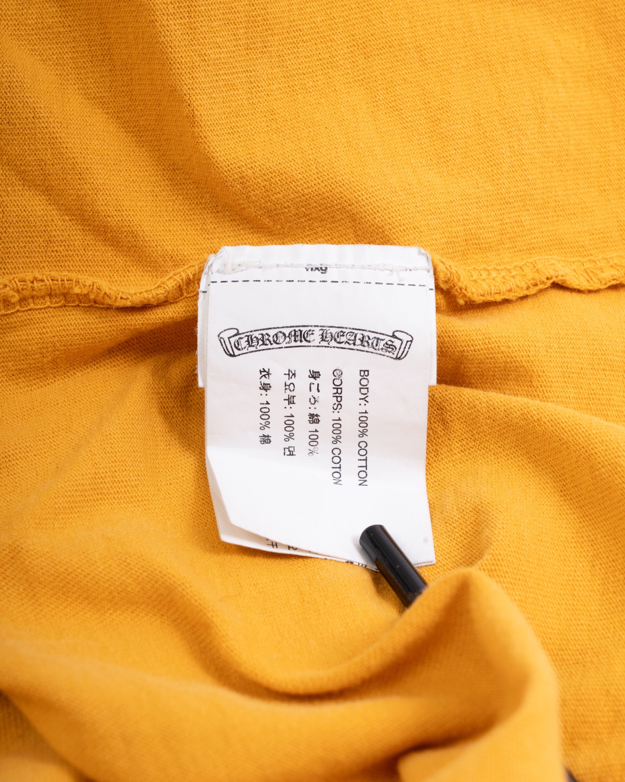Chrome Hearts x Matty Boy « Call me » Tee Yellow