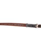 Chrome Hearts "The Beast III" Gold/Wood Sunglasses