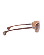 Chrome Hearts "The Beast III" Gold/Wood Sunglasses