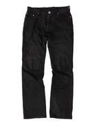 Chrome Hearts Vintage Fleur Knee Denim Black