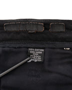 Chrome Hearts Vintage Fleur Knee Denim Black