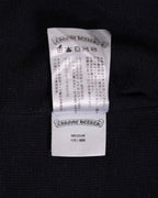 Chrome Hearts T-Bar Scroll Logo Thermal Zip-up Black