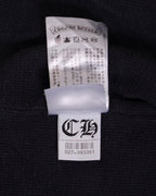 Chrome Hearts T-Bar Scroll Logo Thermal Zip-up Black