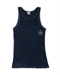 Chrome Hearts Star Tank Top Navy Vintage