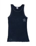 Chrome Hearts Star Tank Top Navy Vintage