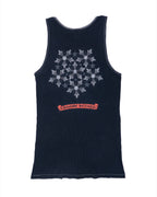 Chrome Hearts Star Tank Top Navy Vintage