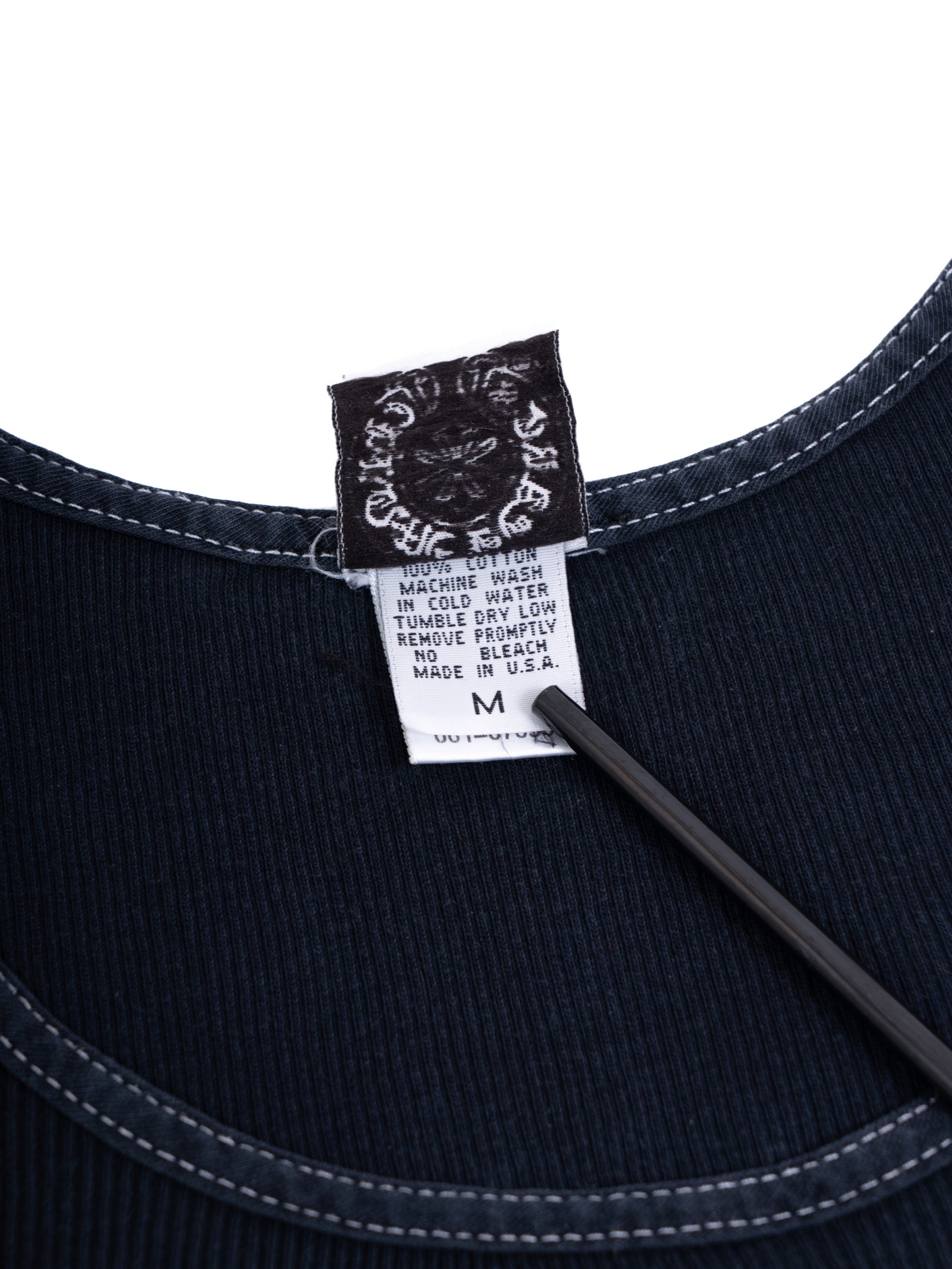 Chrome Hearts Star Tank Top Navy Vintage