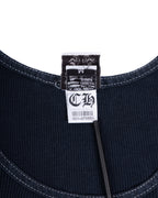 Chrome Hearts Star Tank Top Navy Vintage