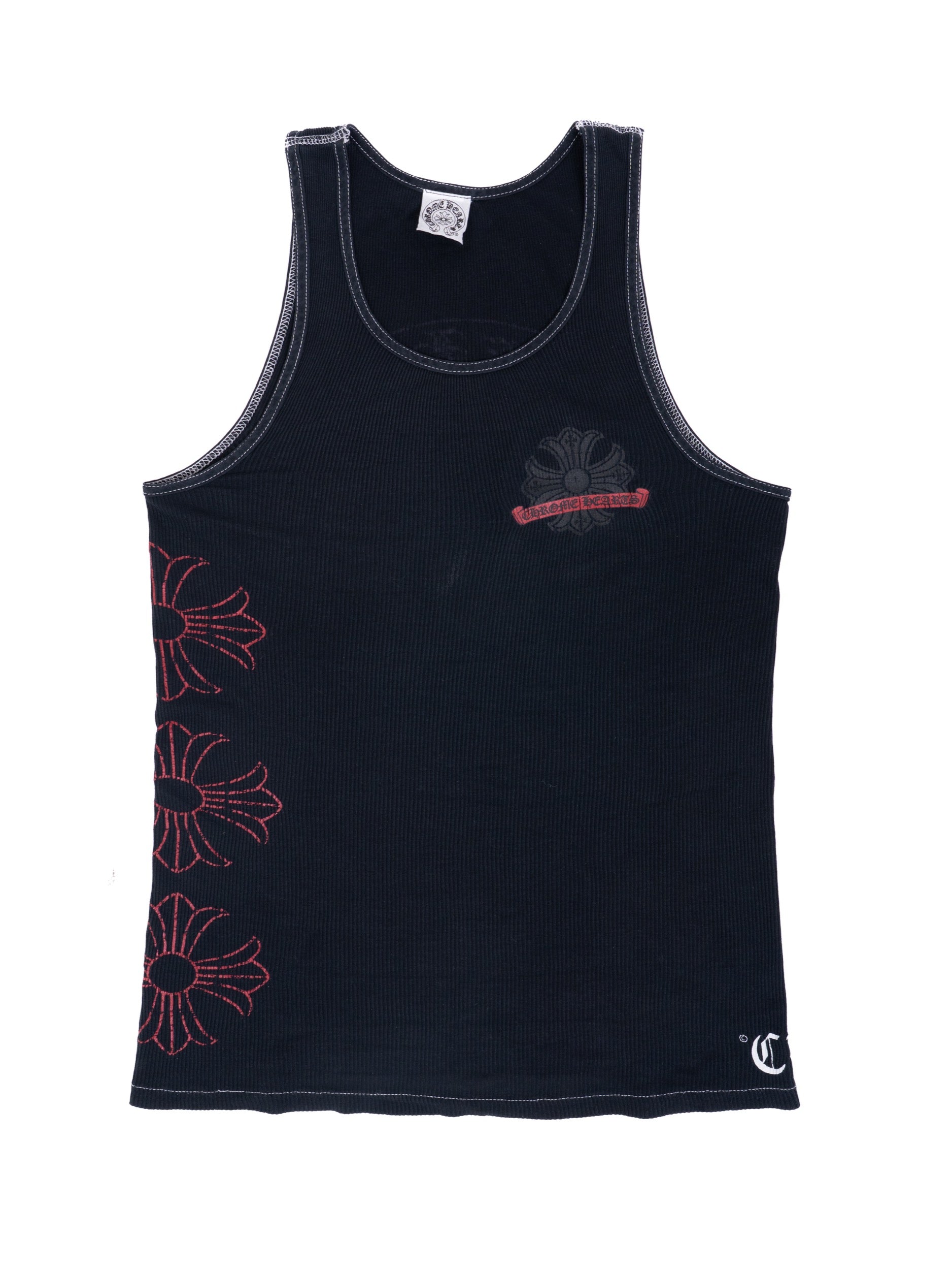 Chrome Hearts Horseshoe Cross Tank Top Vintage