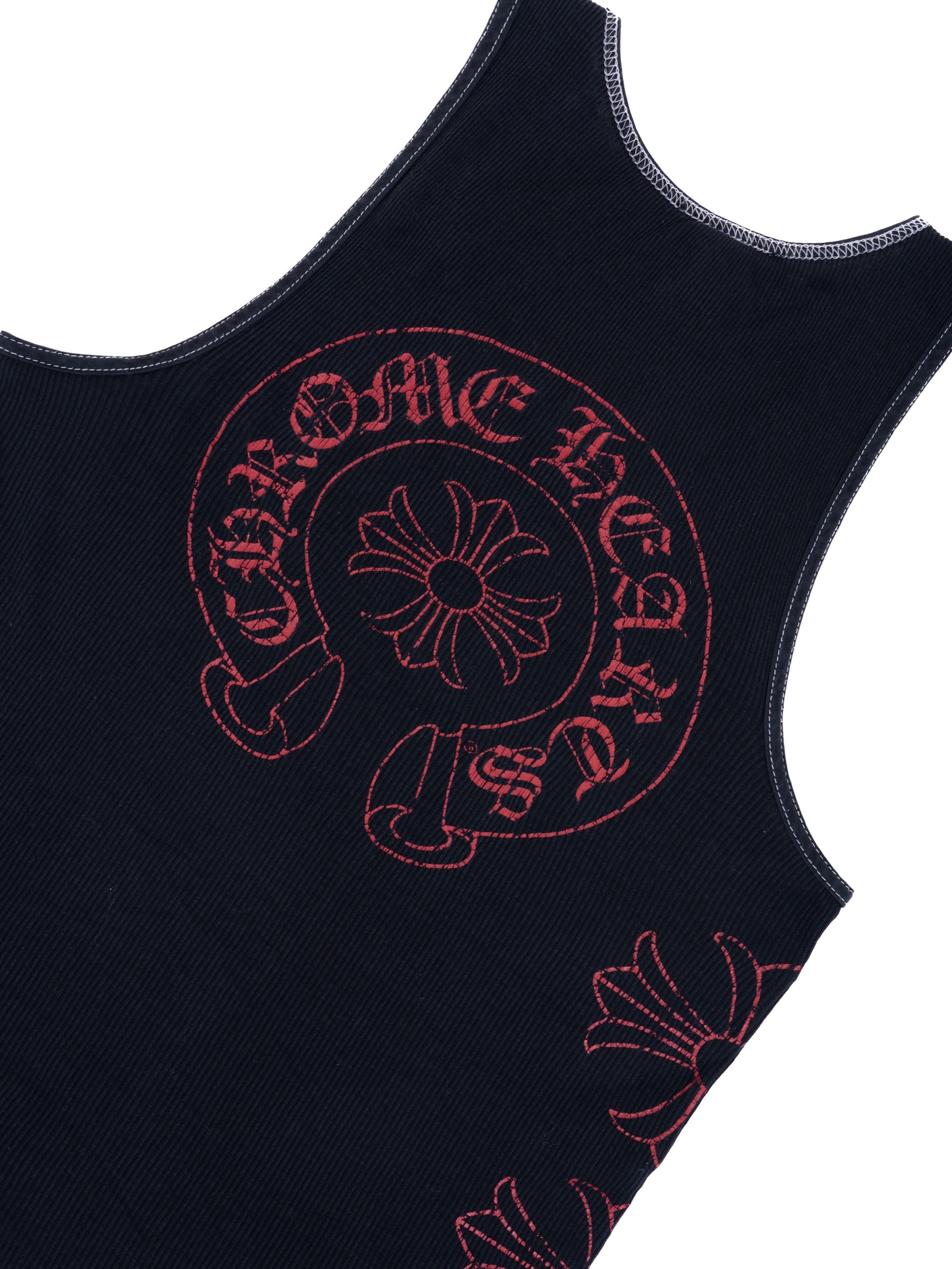 Chrome Hearts Horseshoe Cross Tank Top Vintage