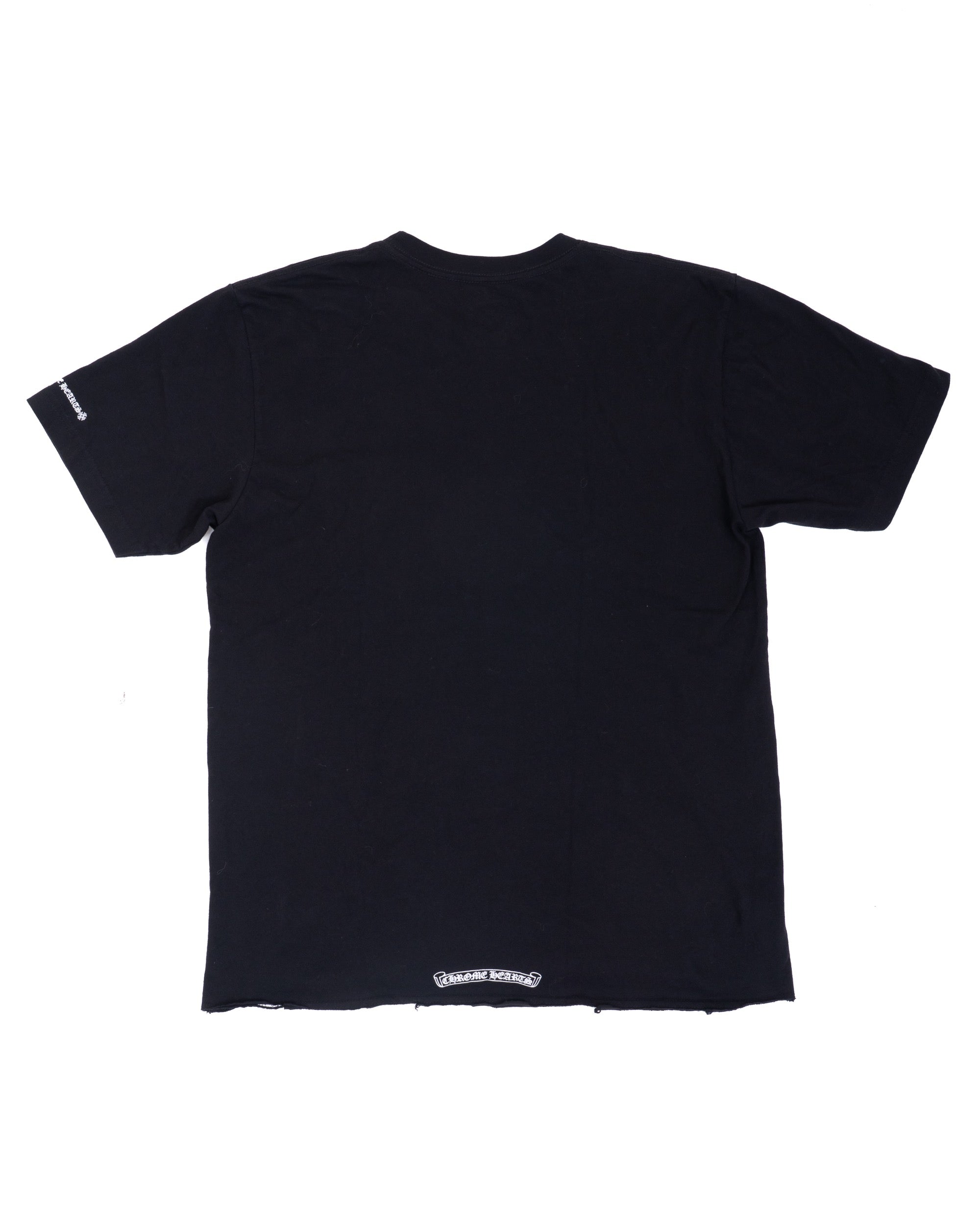 Chrome Hearts Collar Logo Tee Black