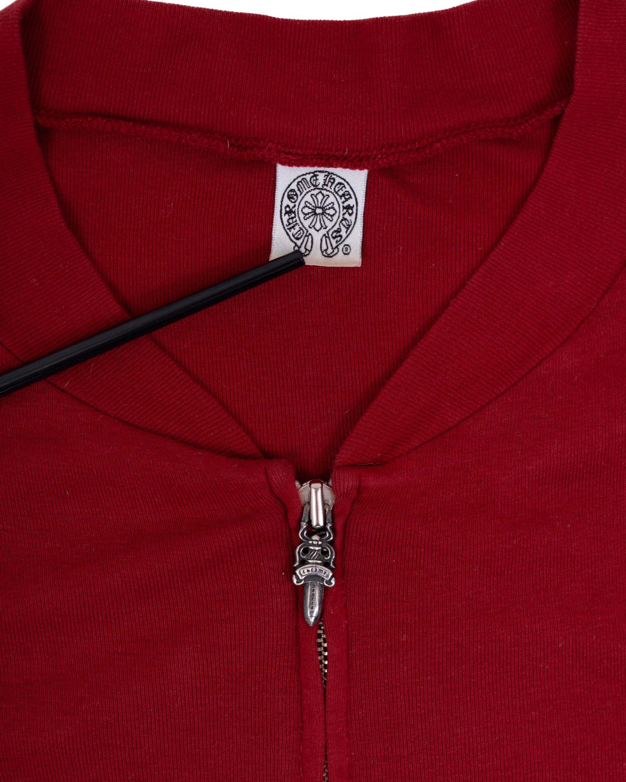 Chrome Hearts Cross Floral Track Jacket Red