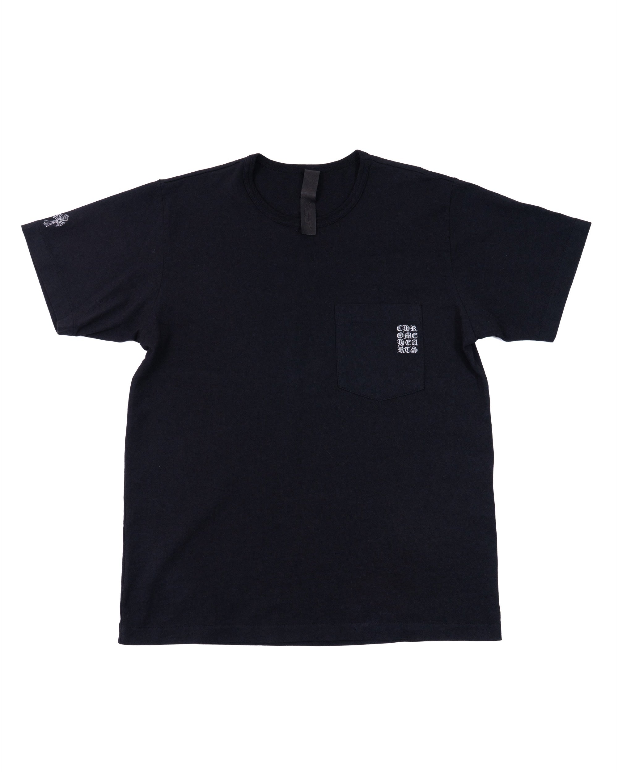 Chrome Hearts Premium Embroidered Eyechart Tee Black