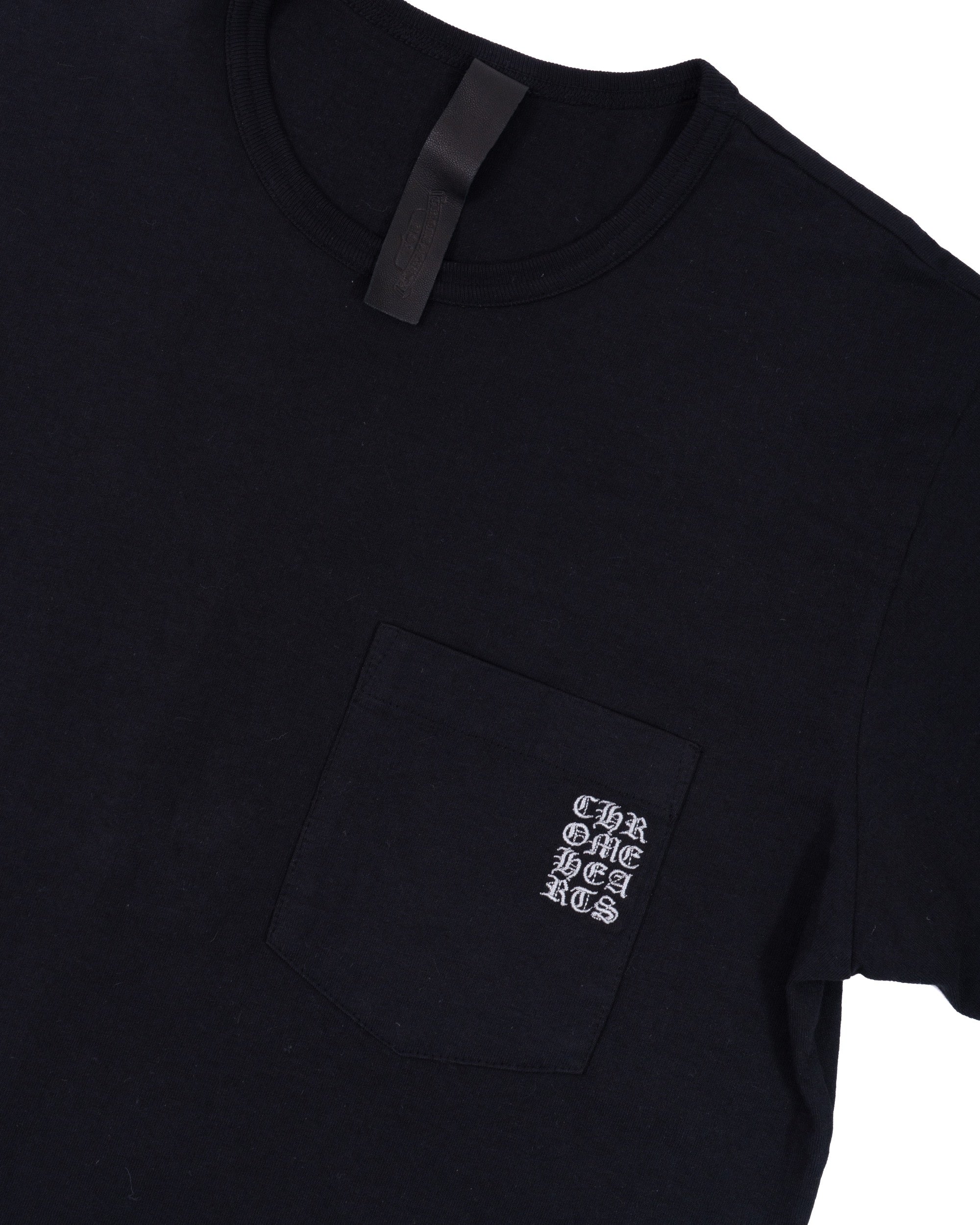 Chrome Hearts Premium Embroidered Eyechart Tee Black