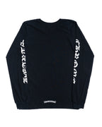 Chrome Hearts Collar Logo Longsleeve Black