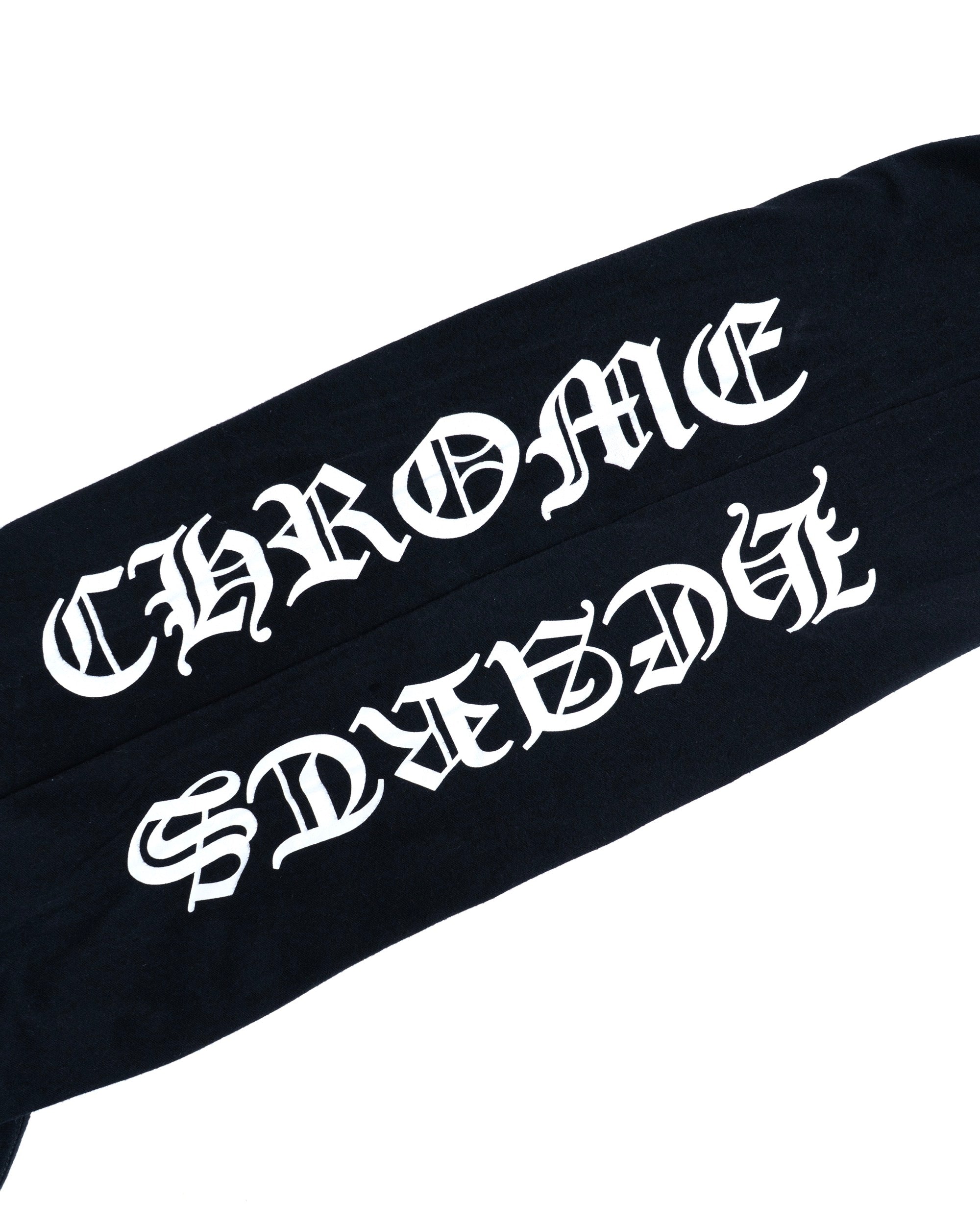 Chrome Hearts Collar Logo Longsleeve Black