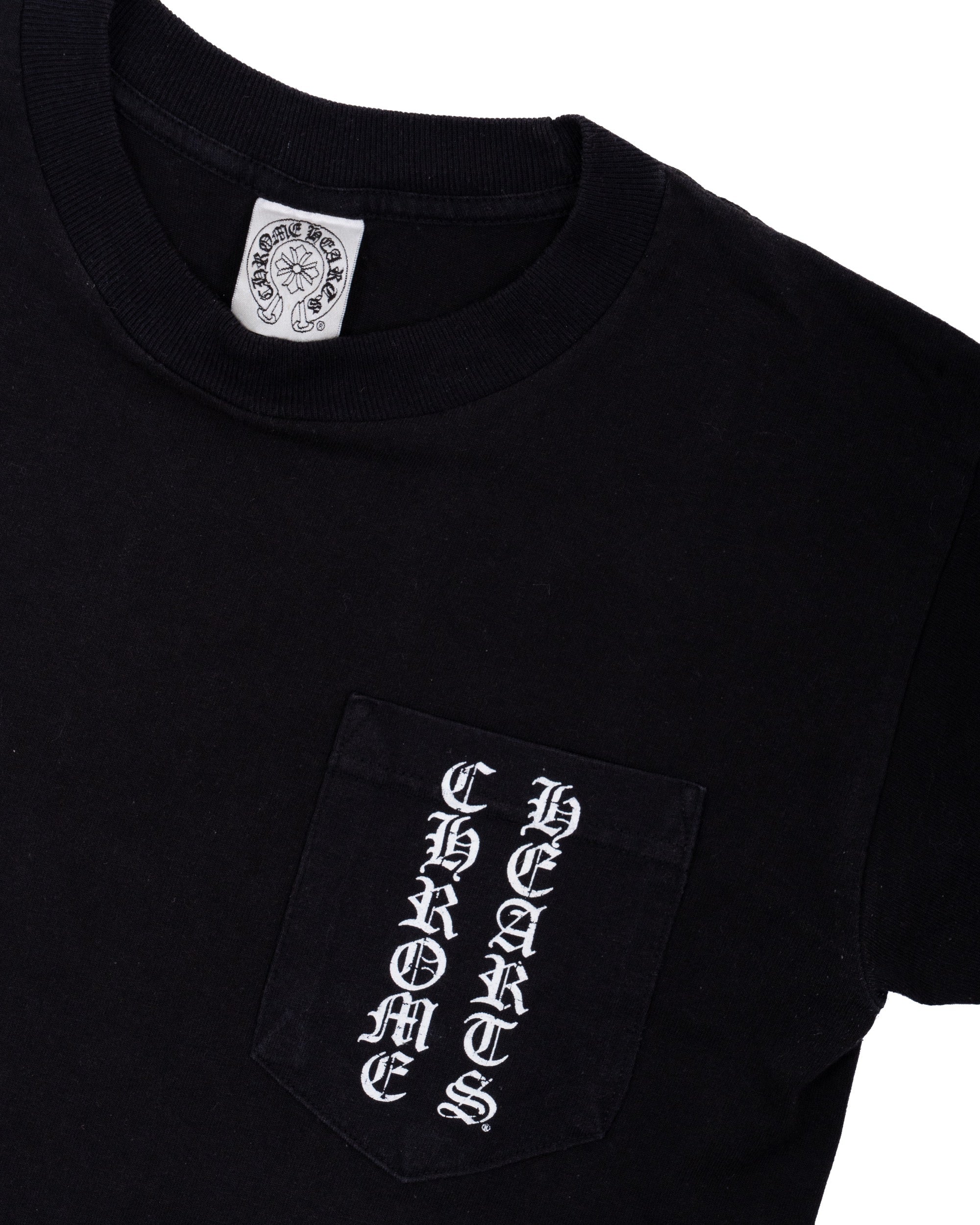 Chrome Hearts T-Bar Star Logo Tee Black Vintage