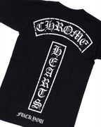 Chrome Hearts T-Bar Star Logo Tee Black Vintage