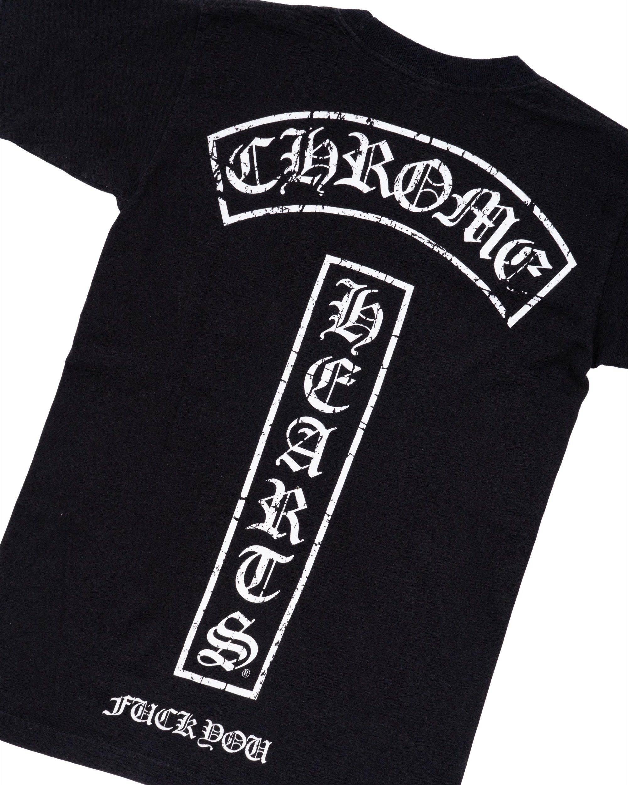 Chrome Hearts T-Bar Star Logo Tee Black Vintage