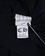 Chrome Hearts Horseshoe Floral Hoodie Black