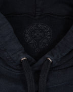 Chrome Hearts Horseshoe Floral Hoodie Black
