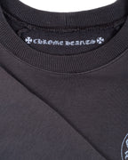 Chrome Hearts Floral Logo F&F Crewneck Grey