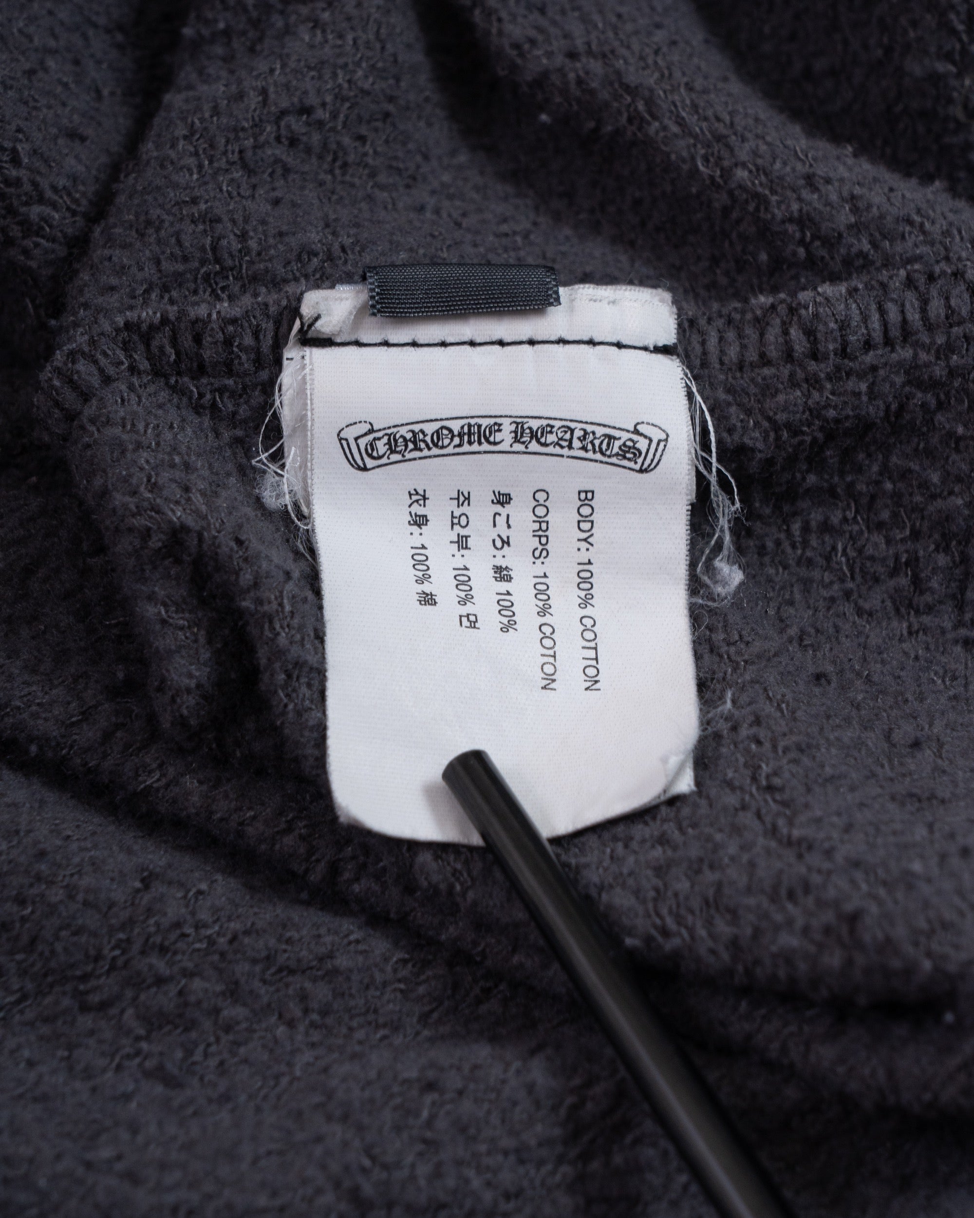 Chrome Hearts Floral Logo F&F Crewneck Grey
